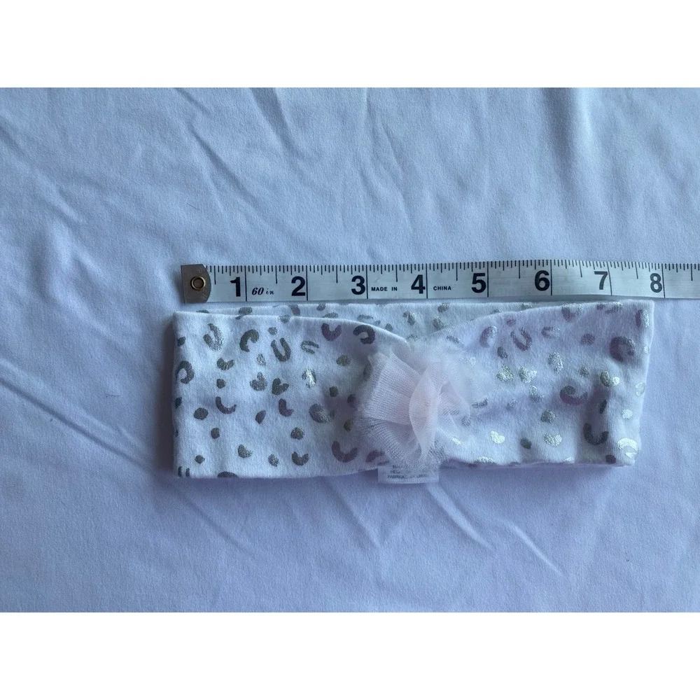 Kyle & Deena Baby Starters Girls Animal Floral Headband Bundle Pink White